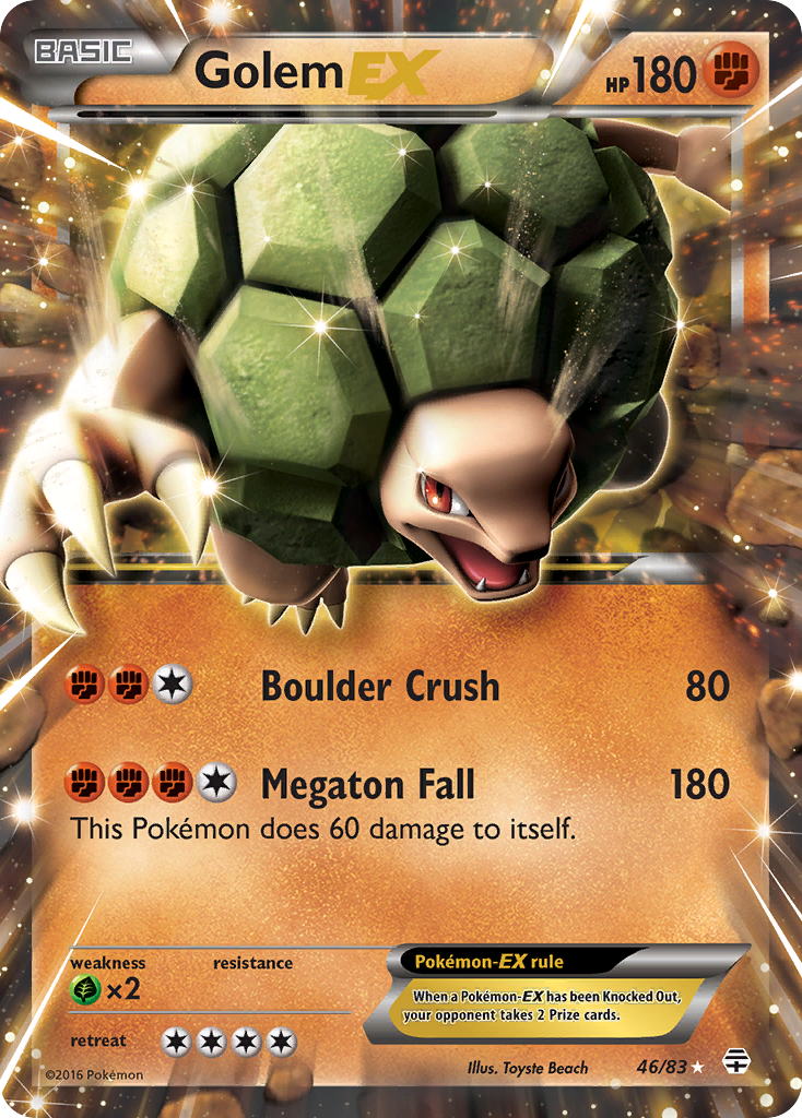 Golem EX (46/83) [XY: Generations] | Galactic Gamez