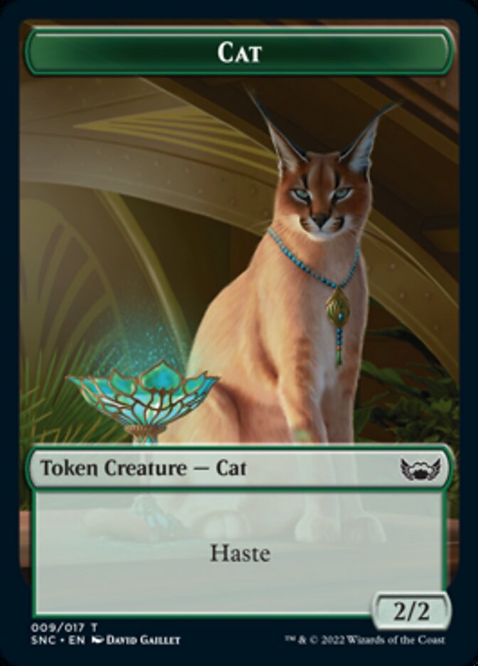 Cat // Dog Double-sided Token [Streets of New Capenna Tokens] | Galactic Gamez