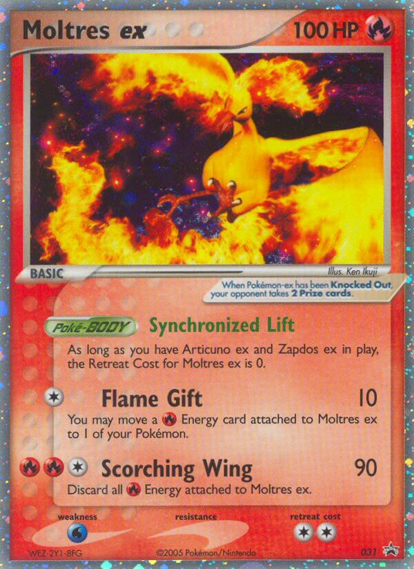 Moltres ex (031) [Nintendo: Black Star Promos] | Galactic Gamez