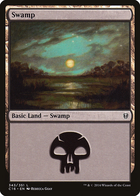 Swamp [Commander 2016] | Galactic Gamez