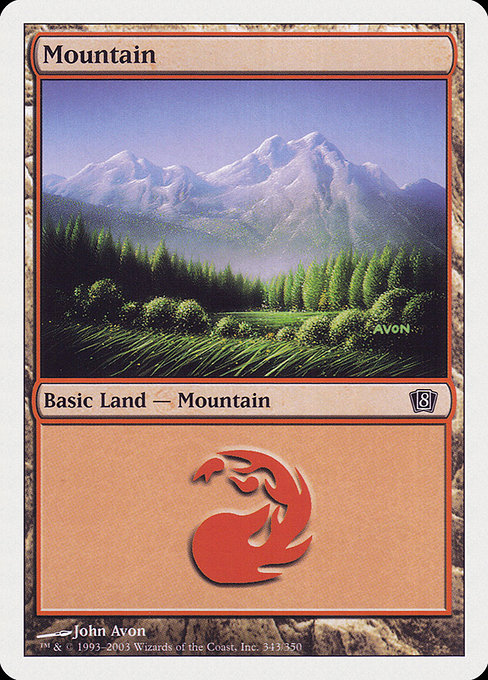 Mountain [Eighth Edition] | Galactic Gamez