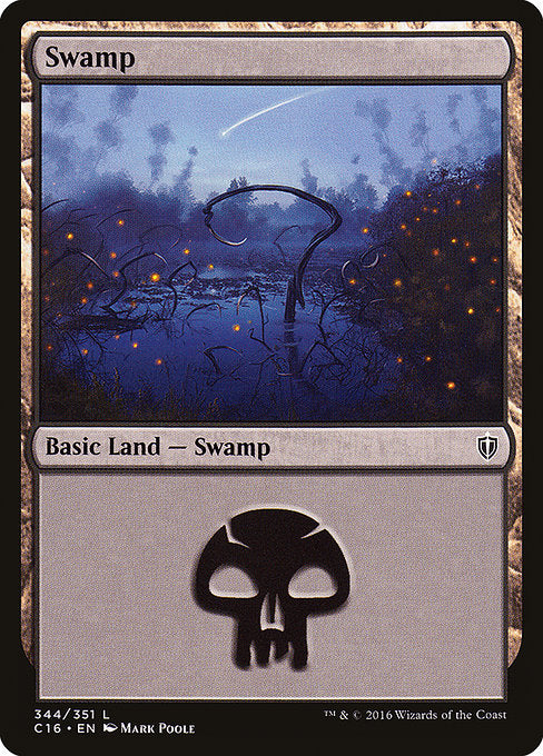 Swamp [Commander 2016] | Galactic Gamez