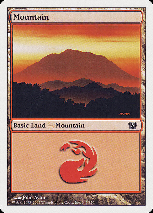 Mountain [Eighth Edition] | Galactic Gamez