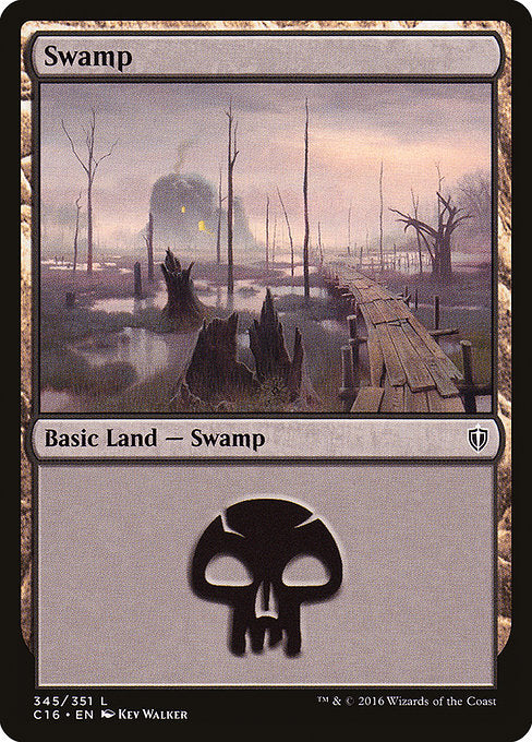 Swamp [Commander 2016] | Galactic Gamez