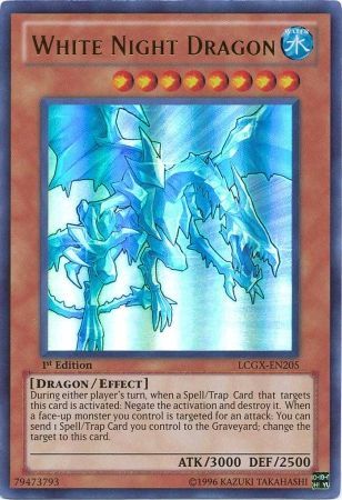 White Night Dragon [LCGX-EN205] Ultra Rare | Galactic Gamez