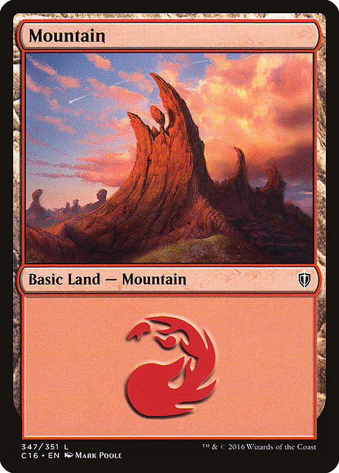 Mountain [Commander 2016] | Galactic Gamez