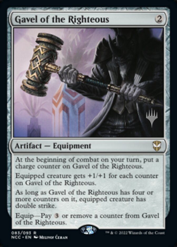 Gavel of the Righteous (Promo Pack) [Streets of New Capenna Commander Promos] | Galactic Gamez