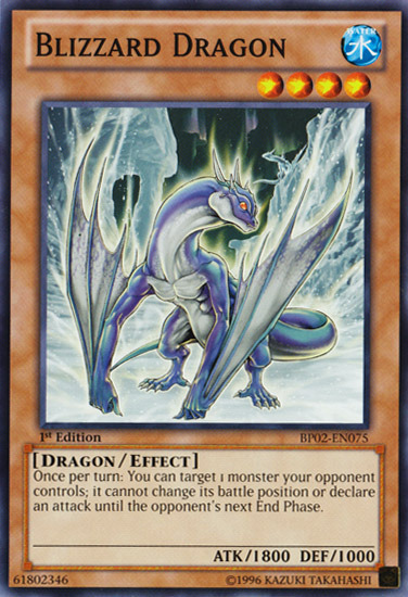 Blizzard Dragon [BP02-EN075] Mosaic Rare | Galactic Gamez