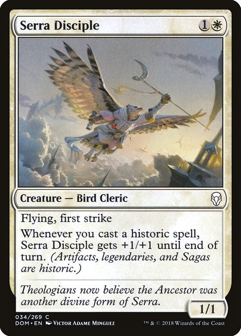 Serra Disciple [Dominaria] | Galactic Gamez