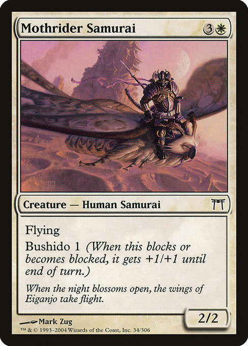 Mothrider Samurai [Champions of Kamigawa] | Galactic Gamez