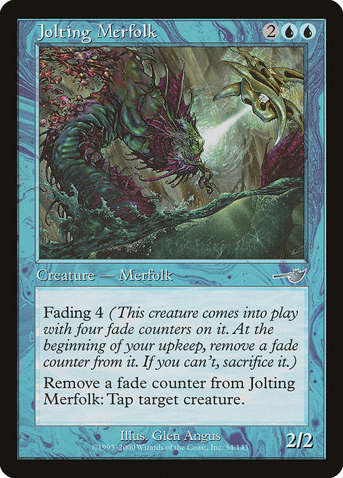 Jolting Merfolk [Nemesis] | Galactic Gamez