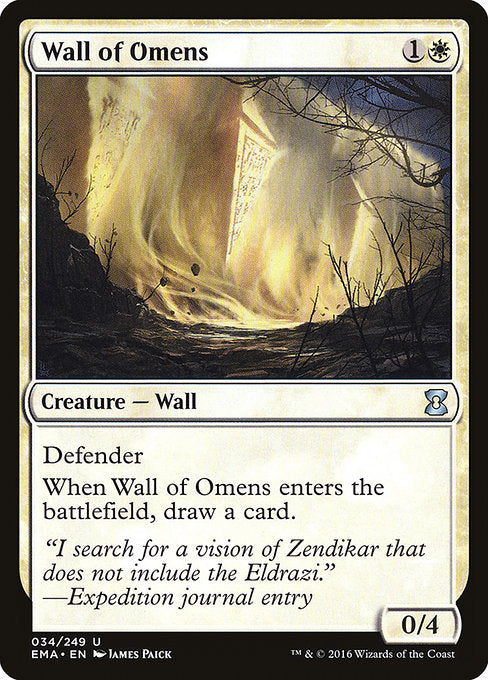 Wall of Omens [Eternal Masters] | Galactic Gamez