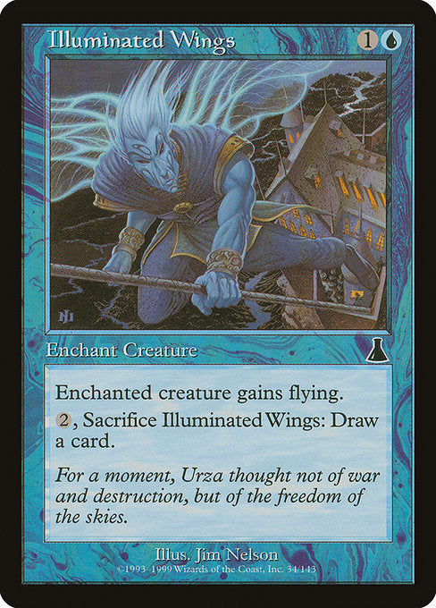 Illuminated Wings [Urza's Destiny] | Galactic Gamez