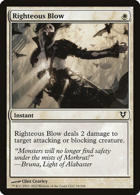 Righteous Blow [Avacyn Restored] | Galactic Gamez