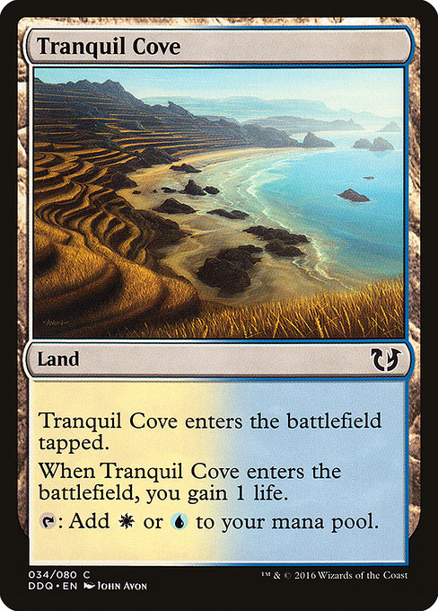 Tranquil Cove [Duel Decks: Blessed vs. Cursed] | Galactic Gamez
