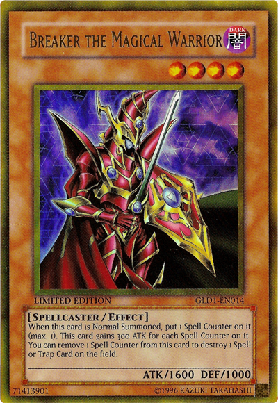 Breaker the Magical Warrior [GLD1-EN014] Gold Rare | Galactic Gamez