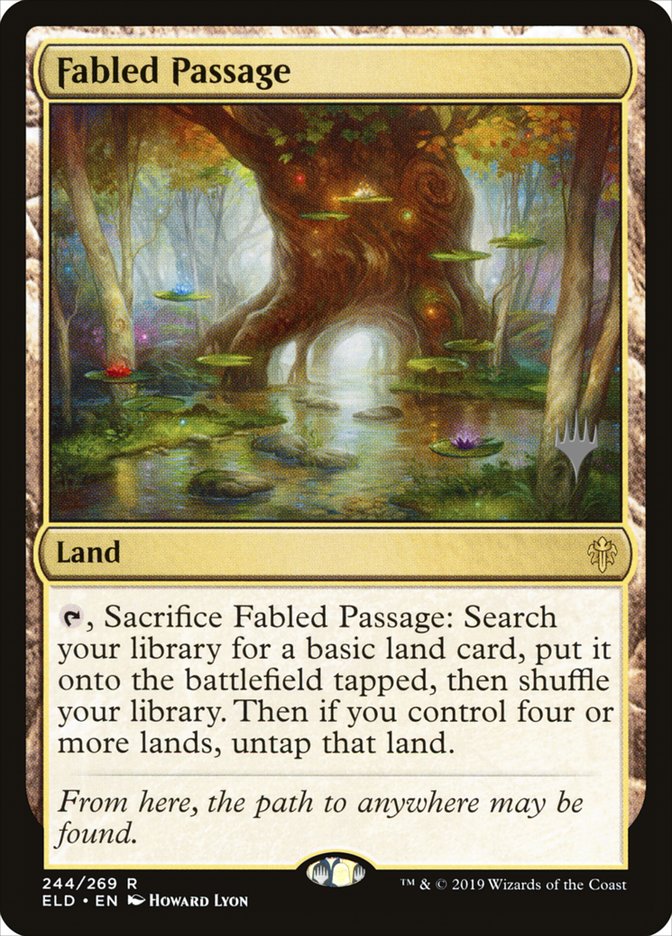 Fabled Passage (Promo Pack) [Throne of Eldraine Promos] | Galactic Gamez