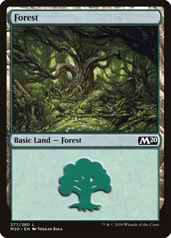 Forest (#277) [Core Set 2020] | Galactic Gamez