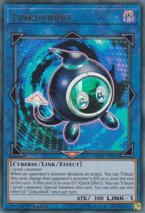 Linkuriboh [AC19-EN011] Ultra Rare | Galactic Gamez