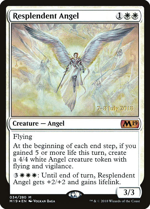 Resplendent Angel [Core Set 2019 Promos] | Galactic Gamez