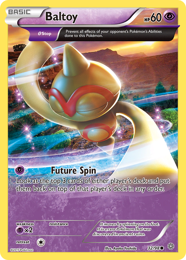 Baltoy (32/98) [XY: Ancient Origins] | Galactic Gamez