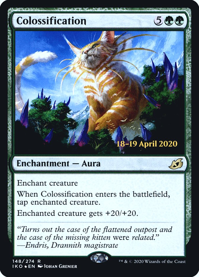 Colossification  [Ikoria: Lair of Behemoths Prerelease Promos] | Galactic Gamez