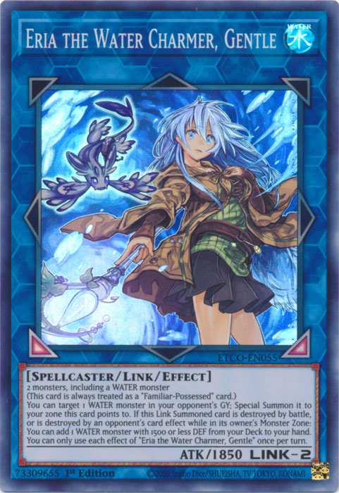 Eria the Water Charmer, Gentle [ETCO-EN055] Super Rare | Galactic Gamez