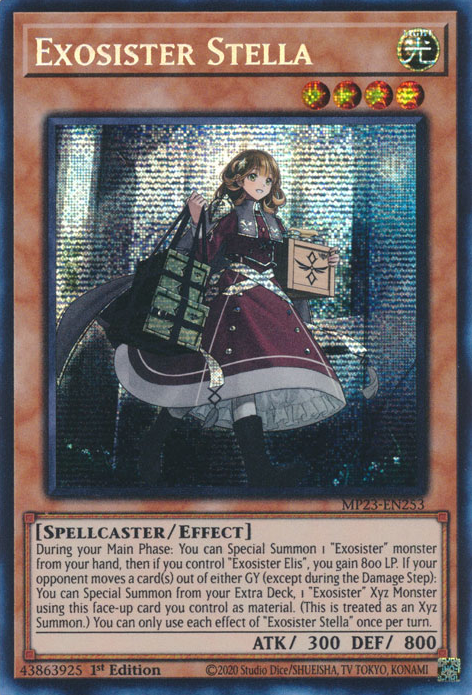 Exosister Stella [MP23-EN253] Prismatic Secret Rare | Galactic Gamez