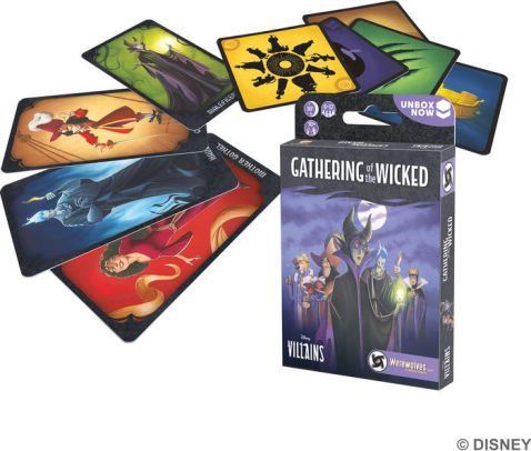 Disney Villains: Gathering of the Wicked Card Game | Galactic Gamez