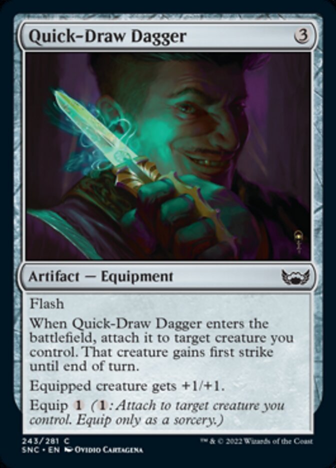 Quick-Draw Dagger [Streets of New Capenna] | Galactic Gamez