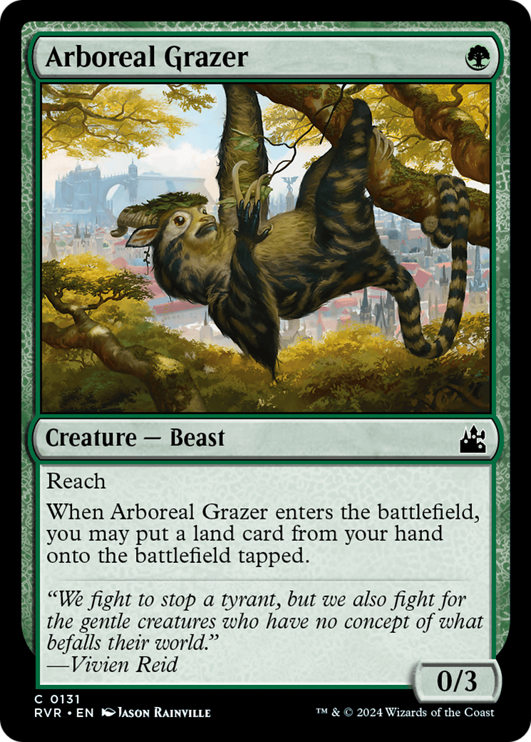 Arboreal Grazer [Ravnica Remastered] | Galactic Gamez