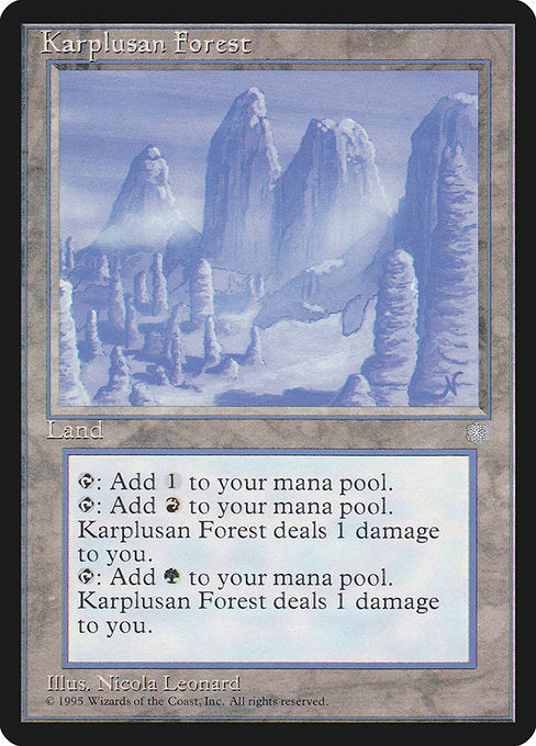 Karplusan Forest [Ice Age] | Galactic Gamez