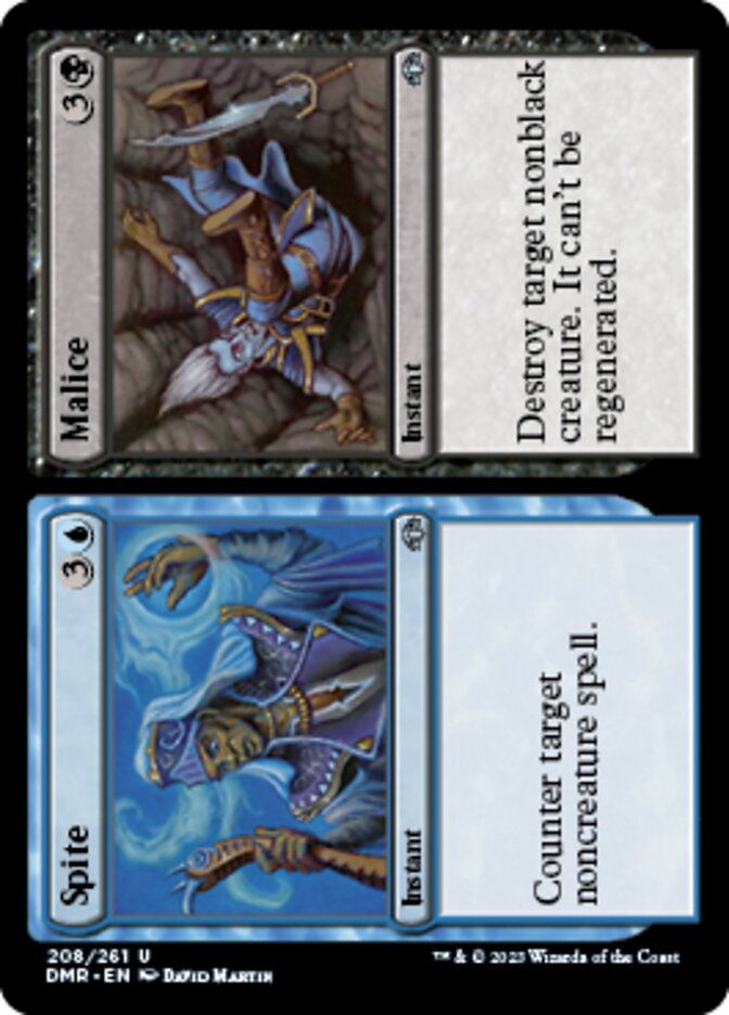 Spite // Malice [Dominaria Remastered] | Galactic Gamez