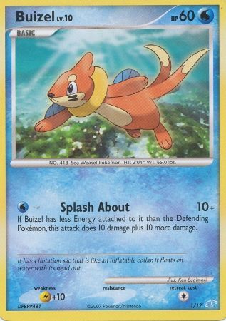 Buizel (1/12) [Diamond & Pearl: Trainer Kit - Manaphy] | Galactic Gamez