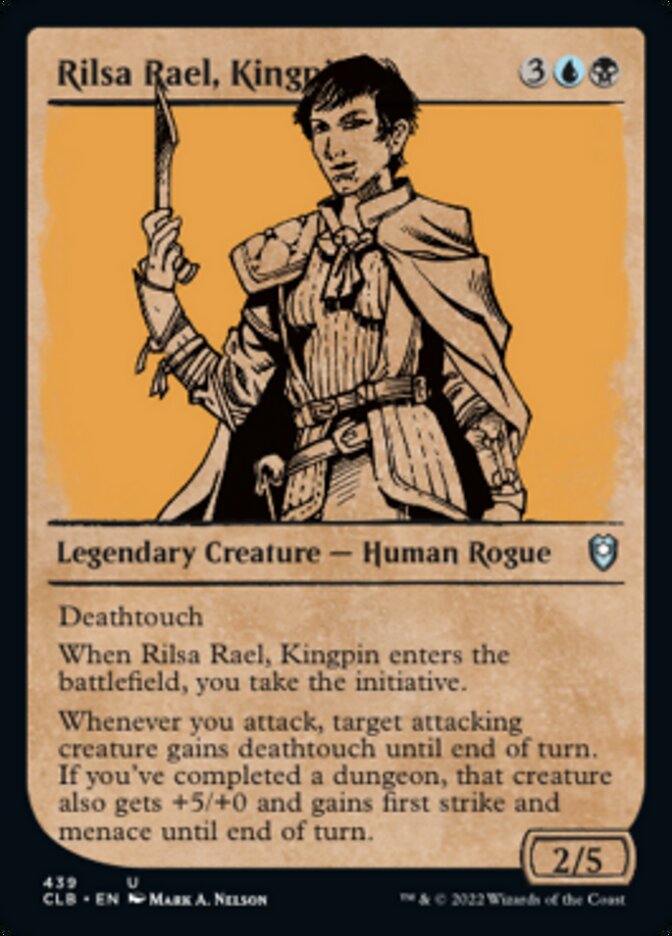 Rilsa Rael, Kingpin (Showcase) [Commander Legends: Battle for Baldur's Gate] | Galactic Gamez