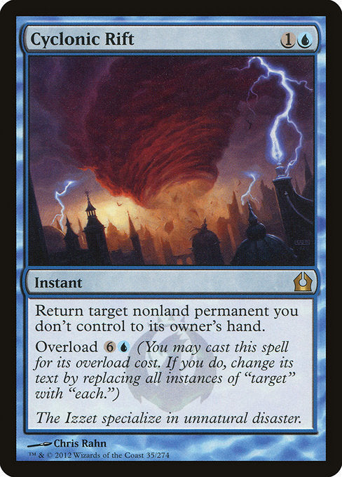 Cyclonic Rift [Return to Ravnica] | Galactic Gamez