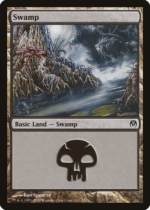Swamp [Duel Decks: Phyrexia vs. the Coalition] | Galactic Gamez