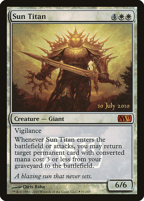 Sun Titan [Magic 2011 Promos] | Galactic Gamez