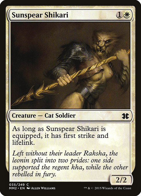 Sunspear Shikari [Modern Masters 2015] | Galactic Gamez