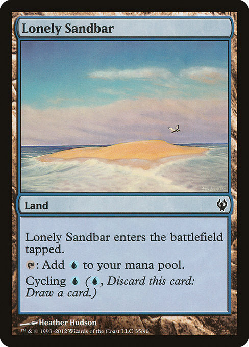 Lonely Sandbar [Duel Decks: Izzet vs. Golgari] | Galactic Gamez