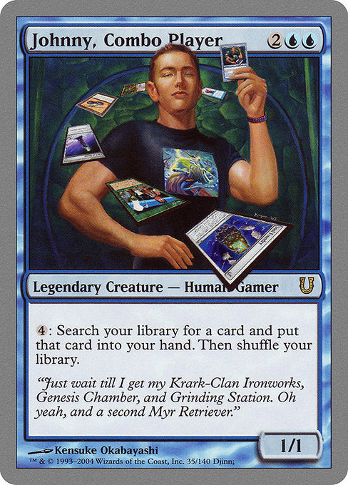 Johnny, Combo Player [Unhinged] | Galactic Gamez