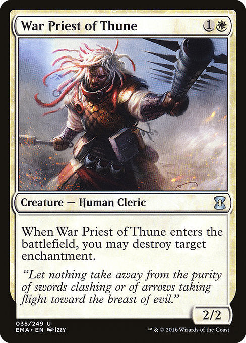 War Priest of Thune [Eternal Masters] | Galactic Gamez