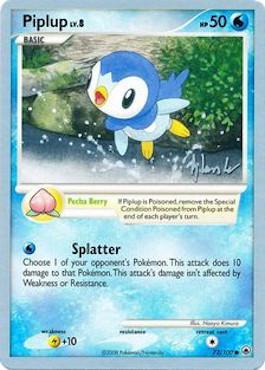 Piplup LV.8 (72/100) (Empotech - Dylan Lefavour) [World Championships 2008] | Galactic Gamez