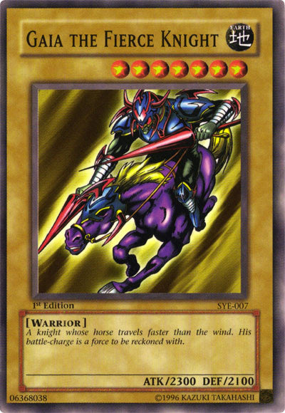 Gaia The Fierce Knight [SYE-007] Common | Galactic Gamez