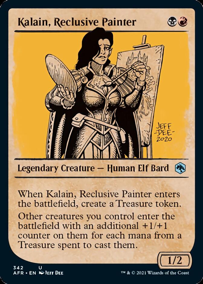 Kalain, Reclusive Painter (Showcase) [Dungeons & Dragons: Adventures in the Forgotten Realms] | Galactic Gamez