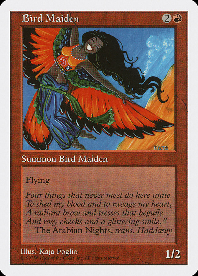 Bird Maiden [Fifth Edition] | Galactic Gamez