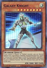 Galaxy Knight (Blue) [LDS2-EN049] Ultra Rare | Galactic Gamez