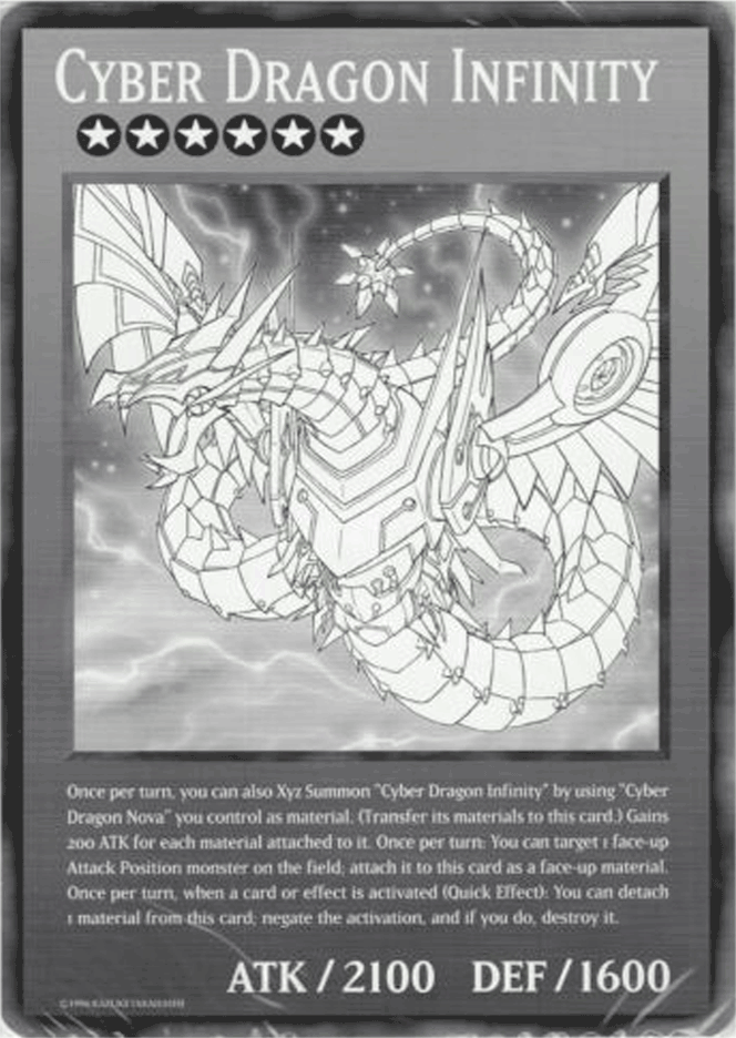 Cyber Dragon Infinity (Oversized) Common | Galactic Gamez