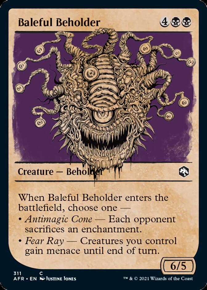 Baleful Beholder (Showcase) [Dungeons & Dragons: Adventures in the Forgotten Realms] | Galactic Gamez