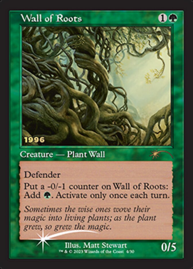 Wall of Roots [30th Anniversary Promos] | Galactic Gamez